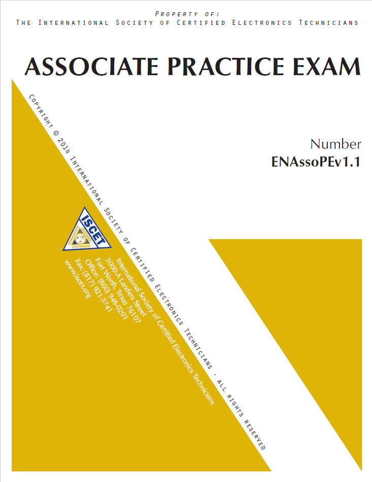 Associate Practice Exam
