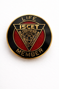 ISCET Life Member Pin