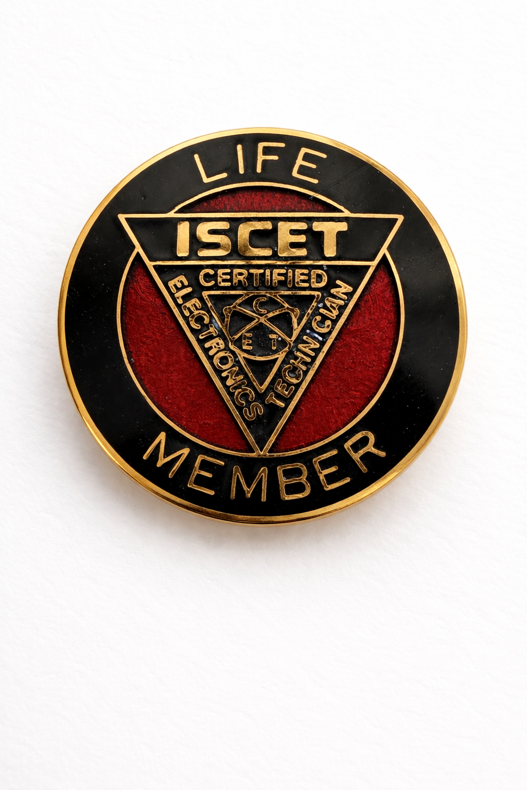 ISCET Life Member Pin