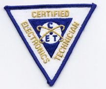 CET Patch (Certified Electronics Technician)